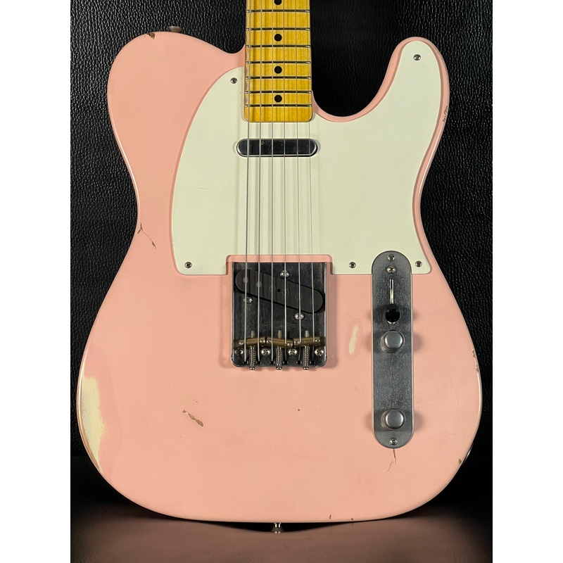 nash-telecaster-t-52-shell-pink-6455 Nash Telecaster T-52 Shell Pink #6455