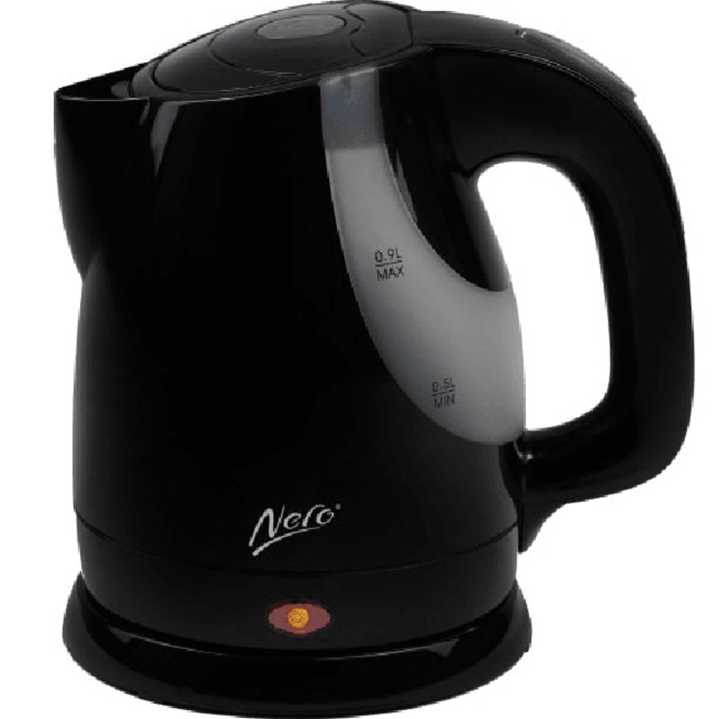 nero-bambino-kettle-0-9-litre-jug-compact-water-boiler-coffee-tea-hotel-black Nero Bambino Kettle 0.9 Litre Jug Compact Water Boiler Coffee Tea Hotel (Black)