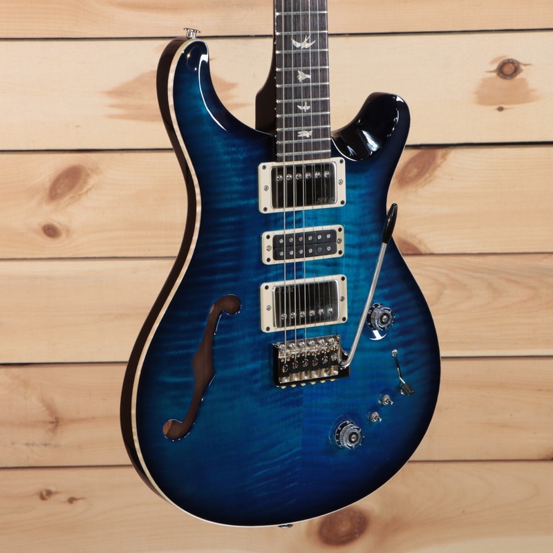 paul-reed-smith-special-semi-hollow-custom-color-aquamarine-with-black-burst Paul Reed Smith Special Semi-Hollow Custom Color - Aquamarine with Black Burst