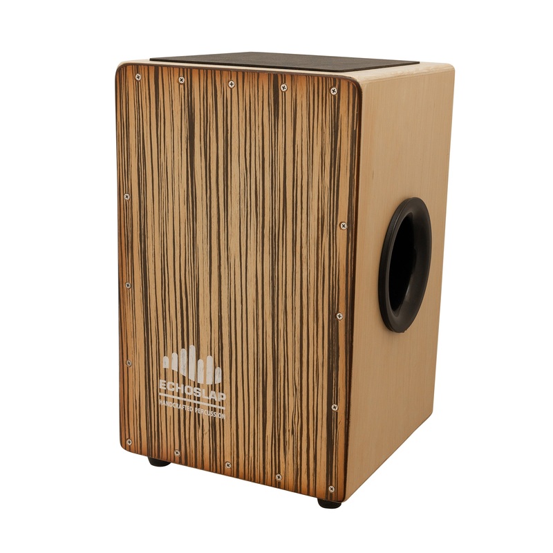 sb301-wz-super-bass-cajon-white-zebra SB301-WZ | Super Bass Cajon - White Zebra