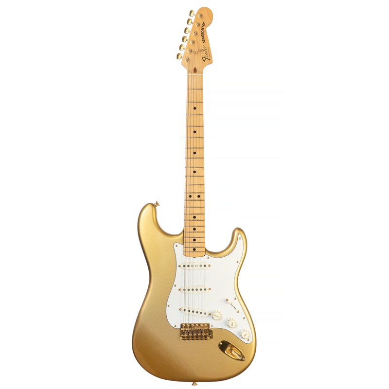 1982-fender-dan-smith-gold-stratocaster 1982 Fender Dan Smith Gold Stratocaster