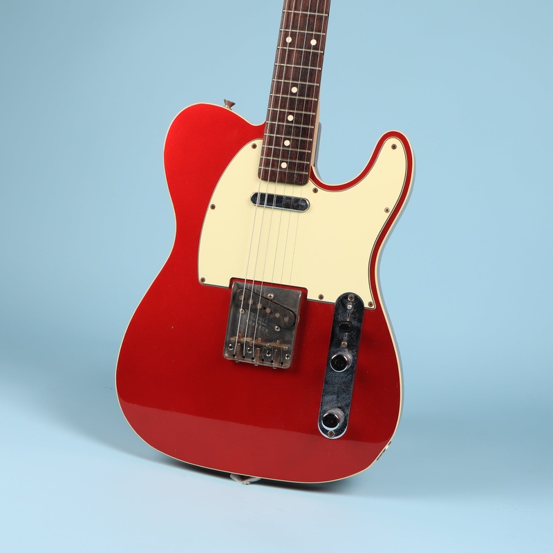 2007-fender-telecaster-custom-tl-62-bound-red-reissue-crafted-in-japan-cij 2007 Fender Telecaster Custom Tl-62 Bound Red Reissue Crafted in Japan CIJ