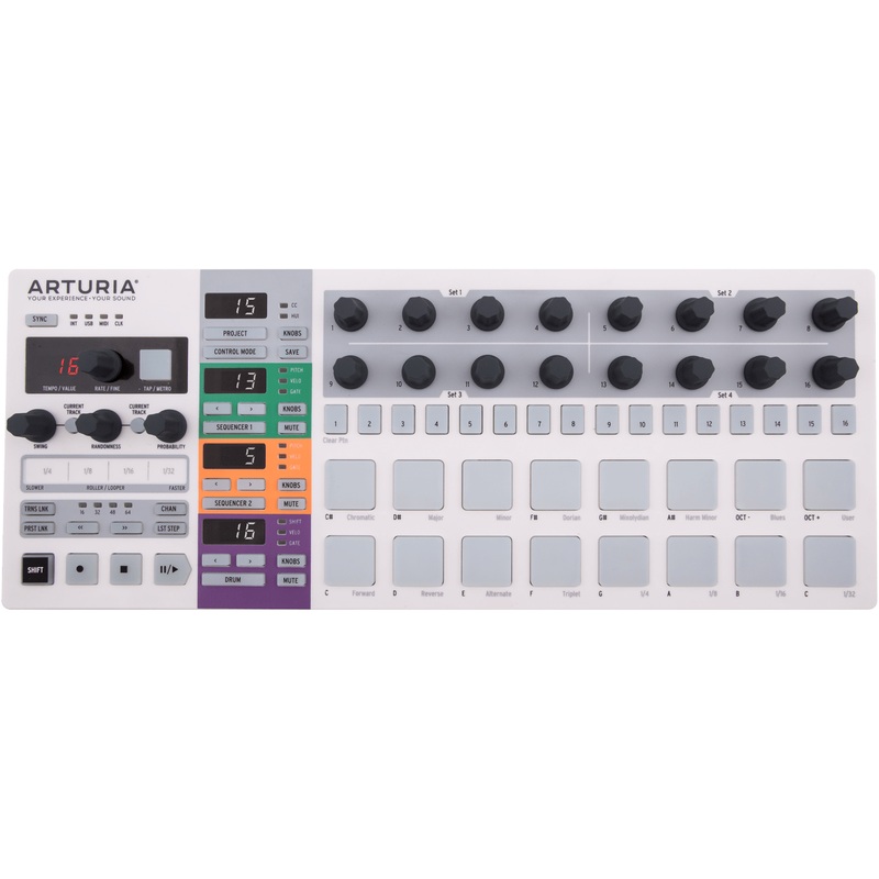 arturia-beatstep-pro-professional-pad-controller-and-performance-sequencer Arturia BEATSTEP-PRO Professional Pad Controller and Performance Sequencer