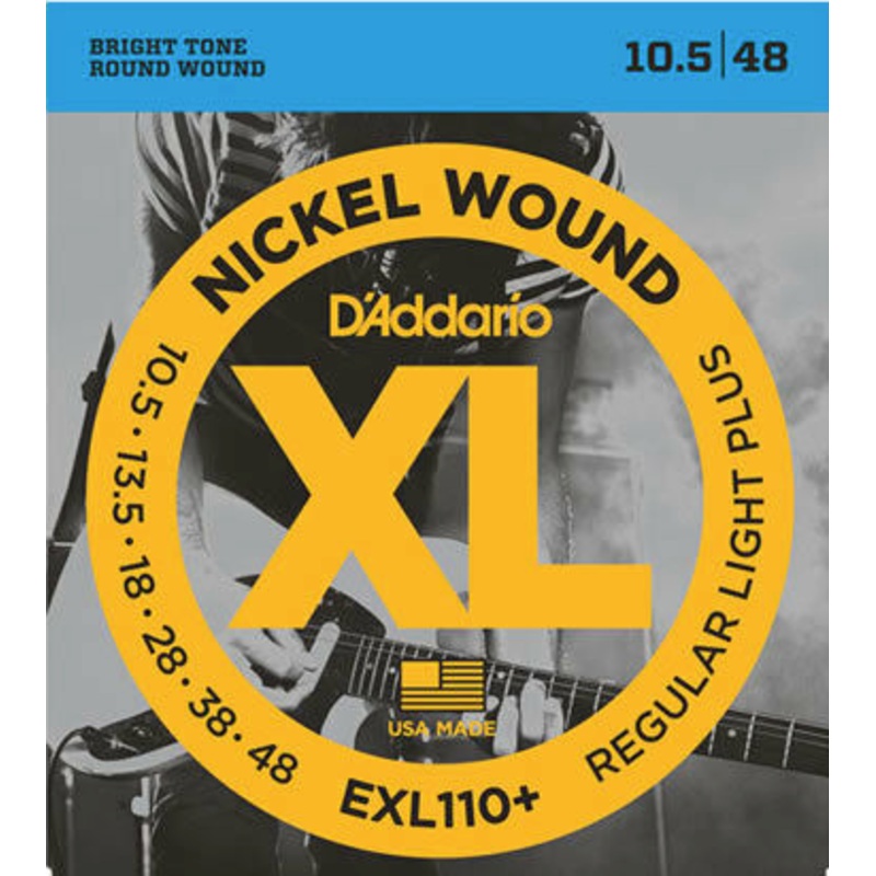 daddario-exl110-electric-guitar-string-set-10-5-48-nw-regular-light-plus Daddario EXL110+ Electric Guitar String Set 10.5/48 NW Regular Light Plus