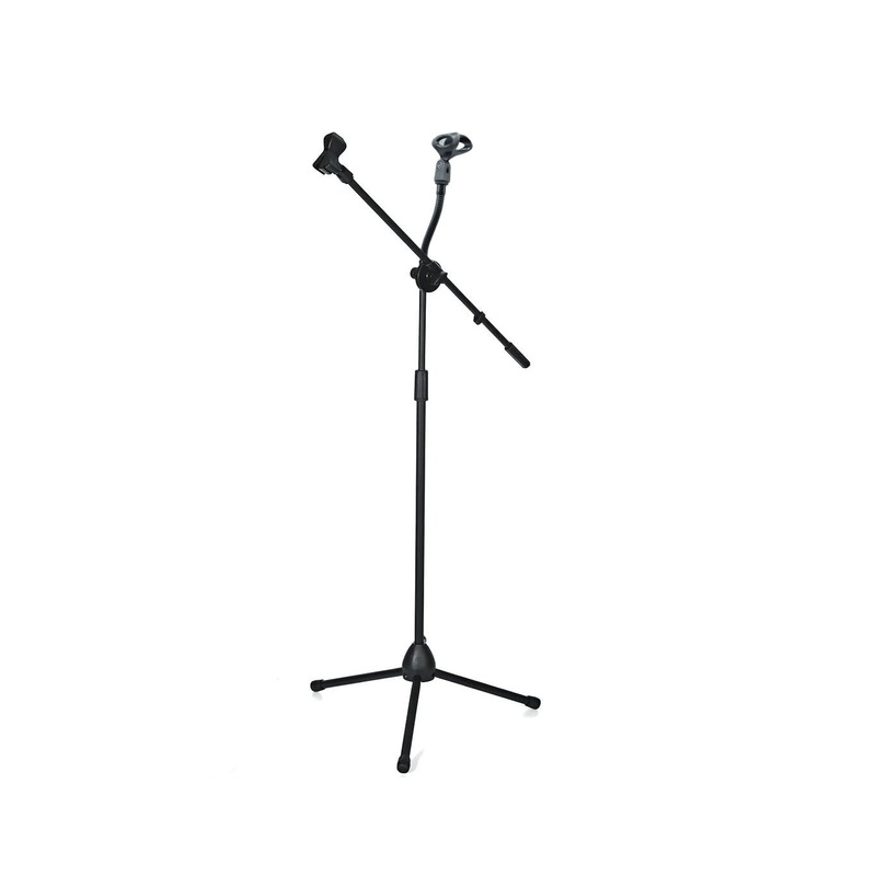 freedom-dual-microphone-stand-flexible-gooseneck-adjustable-height-boom-arm Freedom Dual Microphone Stand Flexible Gooseneck Adjustable Height Boom Arm