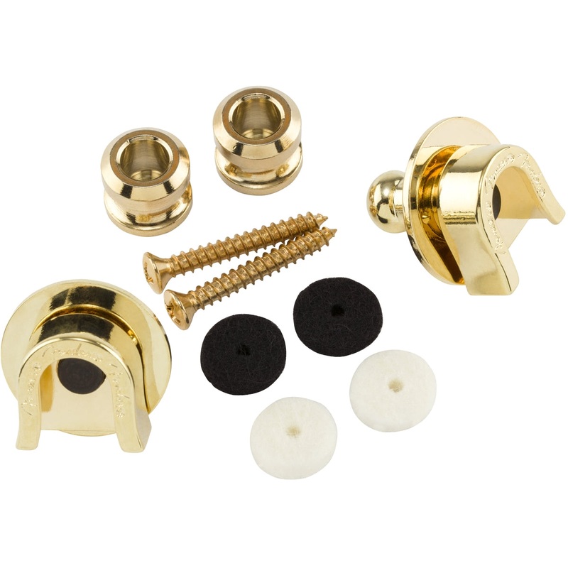 genuine-fender-elite-strap-locks-set-of-two-2-gold-002-2043-049 Genuine Fender Elite Strap Locks, set of two (2), Gold 002-2043-049
