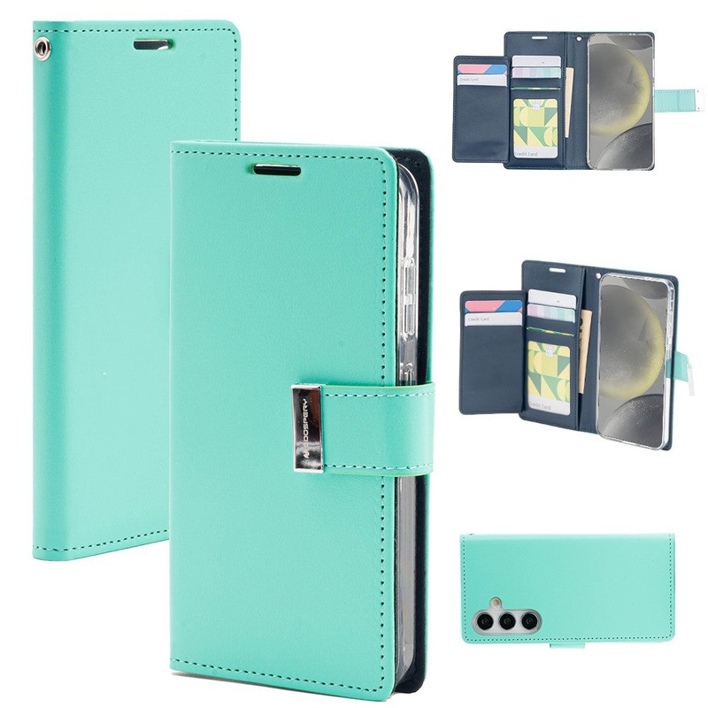 goospery-rich-diary-for-samsung-galaxy-s25-plus-mint-magsafe Goospery Rich Diary for Samsung Galaxy S25 Plus - Mint, MagSafe