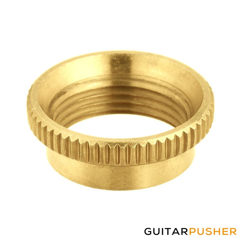 hosco-dtrn-g-deep-thread-round-nut-for-switchcraft-toggle-switches-gold Hosco DTRN-G Deep Thread Round Nut for Switchcraft Toggle Switches - Gold