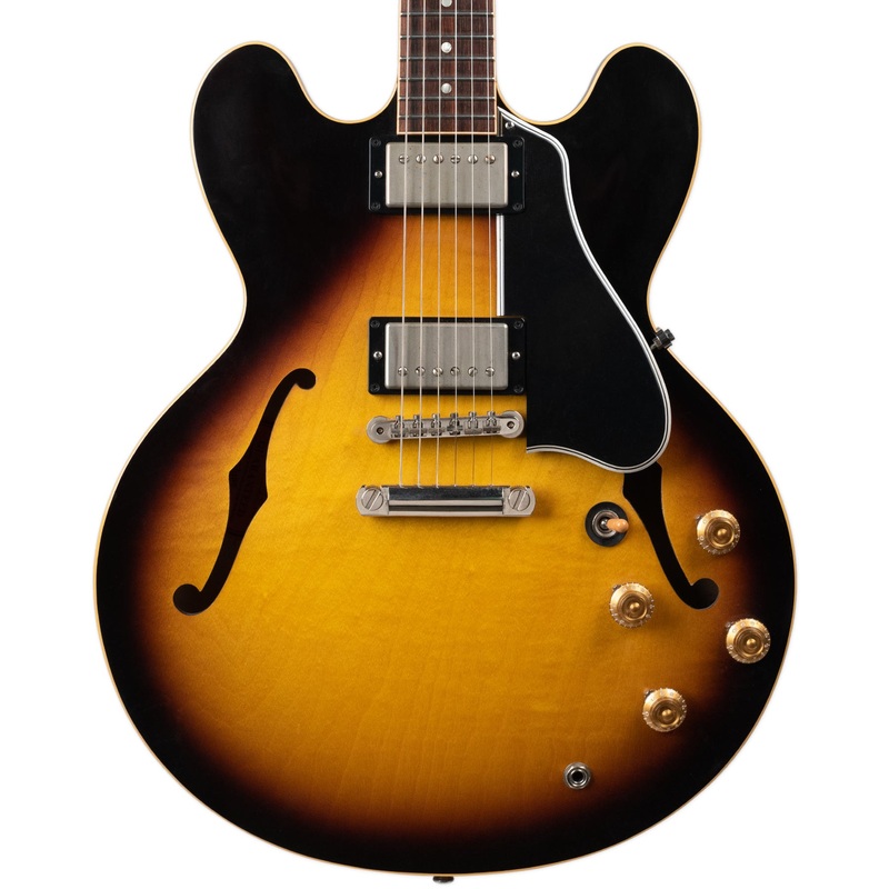 used-gibson-custom-50th-anniversary-1958-es-335-vos-vintage-sunburst-with-case USED GIBSON CUSTOM 50TH ANNIVERSARY 1958 ES-335 VOS - VINTAGE SUNBURST WITH CASE
