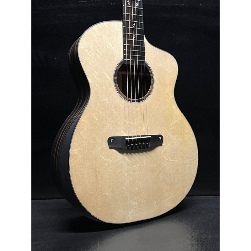 zach-exotic-ebony-grand-auditorium-cutaway-with-bevel-gac-bevel-03 Zach Exotic Ebony - Grand Auditorium Cutaway with Bevel (GAC Bevel) #03