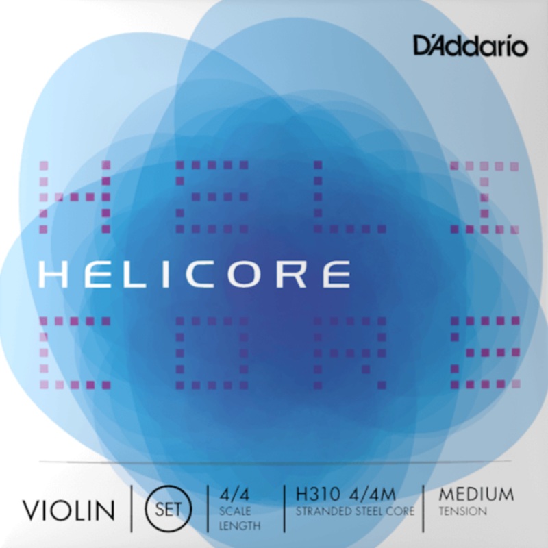 d-addario-h310-4-4m-helicore-violin-set-4-4-med D'Addario H310-4/4M Helicore Violin Set 4/4 Med