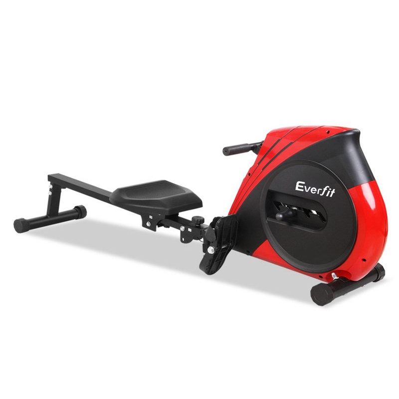 everfit-rowing-machine-rower-elastic-rope-resistance-fitness-home-cardio-red Everfit Rowing Machine Rower Elastic Rope Resistance Fitness Home Cardio (Red)