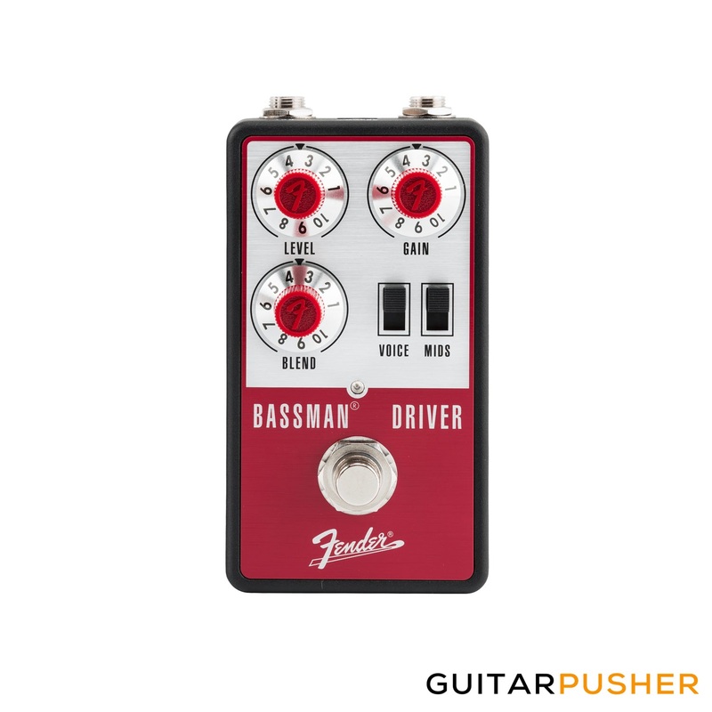 fender-bassman-driver-bass-effect-pedal-023-4610-000 Fender Bassman Driver Bass Effect Pedal 023-4610-000