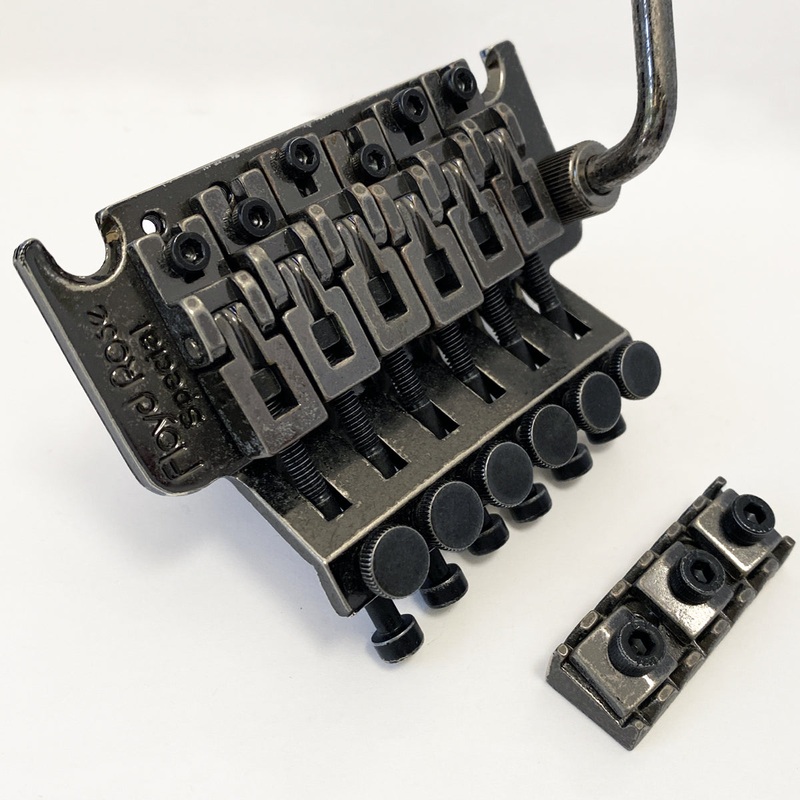 genuine-floyd-rose-relic-special-series-tremolo-black-frts2000r Genuine Floyd Rose Relic Special Series Tremolo, Black FRTS2000R