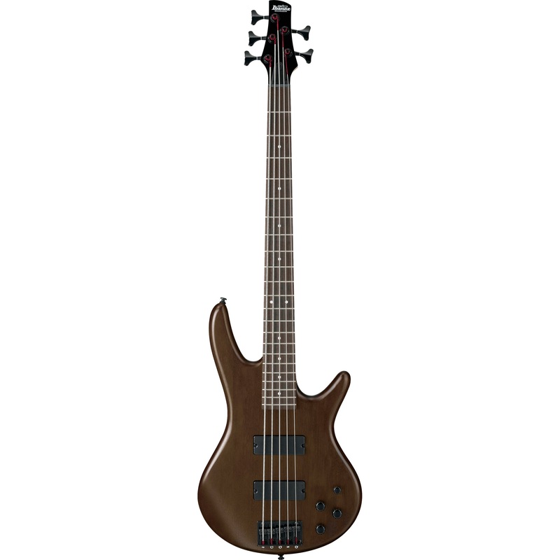 ibanez-gsr205bwnf-gio-sr5-string-bass-walnut-flat Ibanez GSR205BWNF Gio SR5-string Bass - Walnut Flat