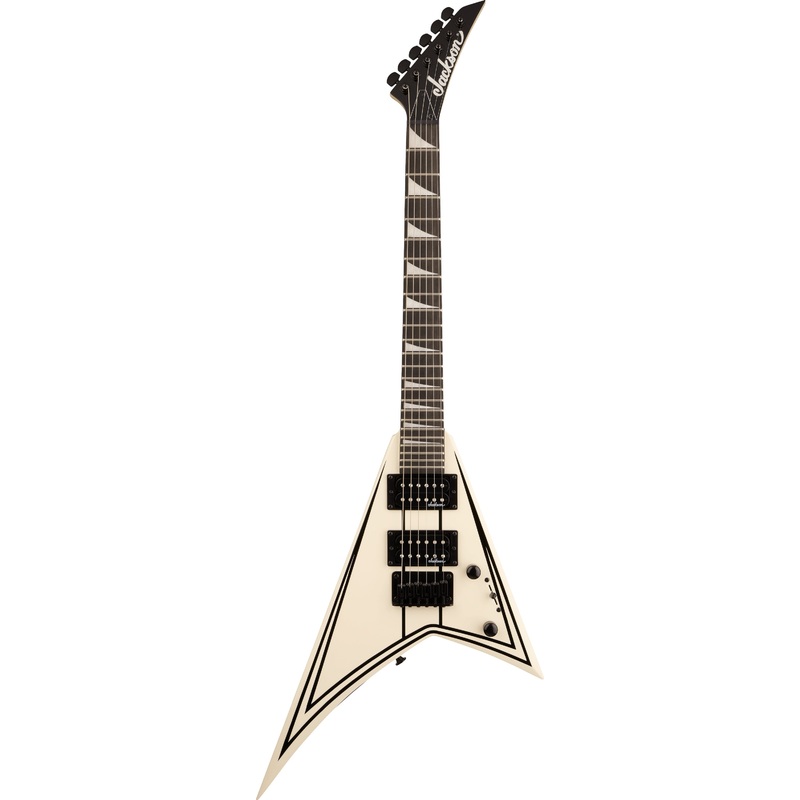 jackson-audio-rr-minion-js1xm-electric-guitar-vintage-white-with-black-pinstripes Jackson Audio RR Minion JS1XM Electric Guitar Vintage White with Black Pinstripes