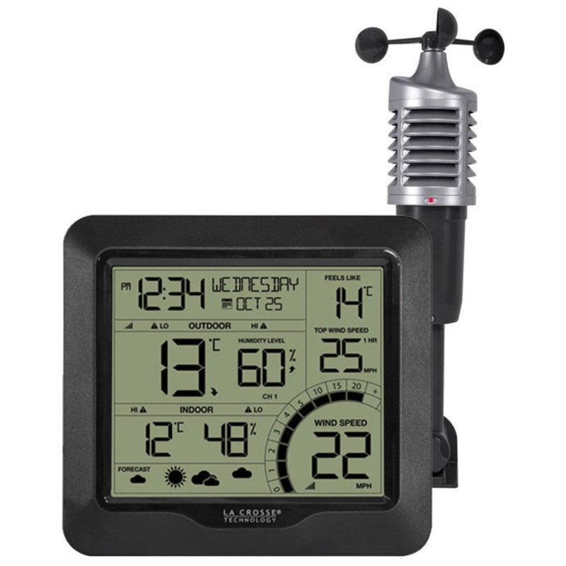 la-crosse-327-1417bw-professional-b-w-wind-speed-weather-station La Crosse 327-1417BW Professional B/W Wind Speed Weather Station