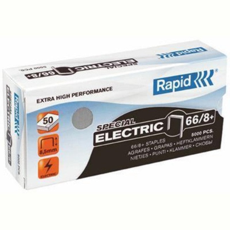 rapid-strong-staples-66-8-box-5000 Rapid Strong Staples 66/8 Box 5000