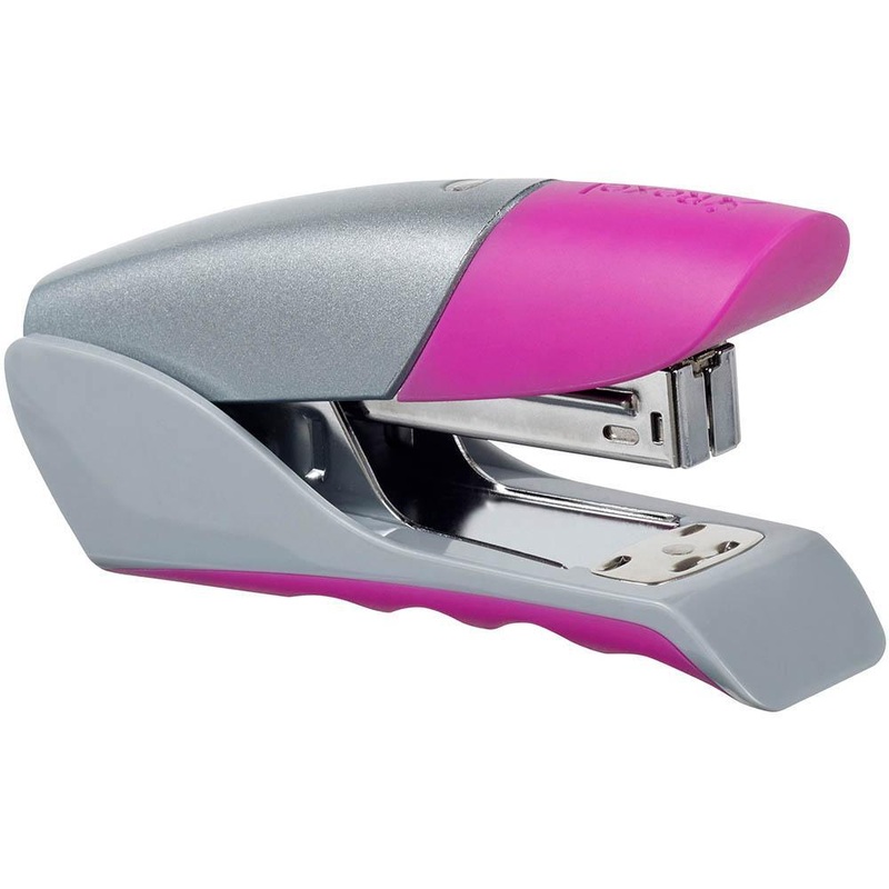 rexel-gazelle-stapler-half-strip-pink Rexel Gazelle Stapler Half Strip Pink
