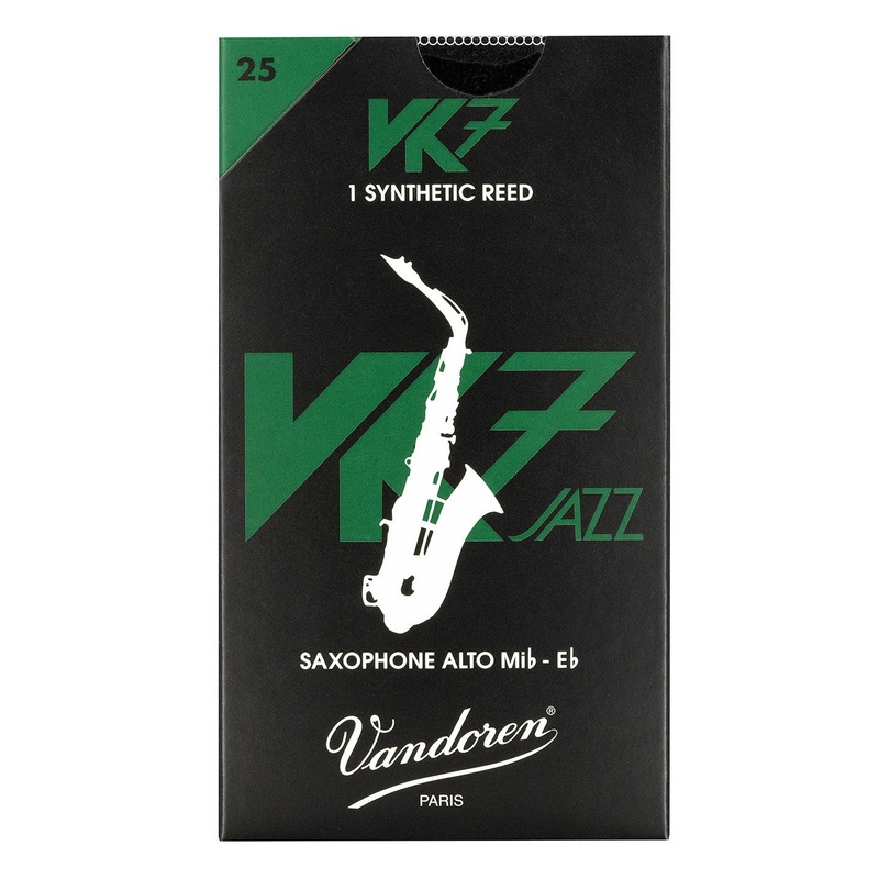 vandoren-svk72125-vk7-synthetic-jazz-alto-sax-reed-25 Vandoren SVK72125 VK7 Synthetic Jazz Alto Sax Reed #25