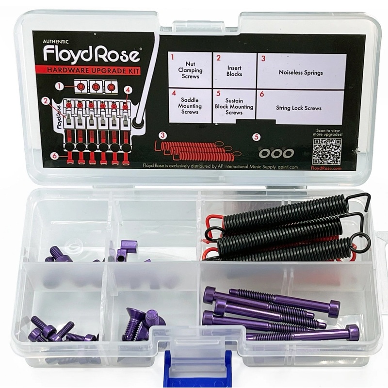 genuine-floyd-rose-stainless-steel-hardware-upgrade-kit-purple-fruk1-ss-pl Genuine Floyd Rose Stainless Steel Hardware Upgrade Kit Purple - FRUK1-SS-PL