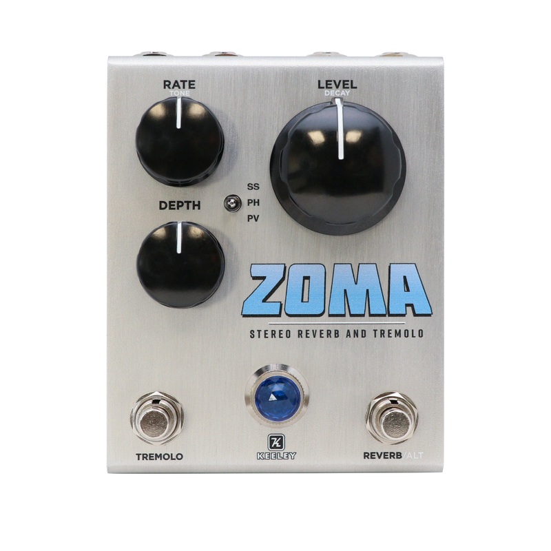 keeley-electronics-zoma-stereo-reverb-and-tremolo-free-shipping-in-the-usa Keeley Electronics ZOMA Stereo Reverb and Tremolo *Free Shipping in the USA*
