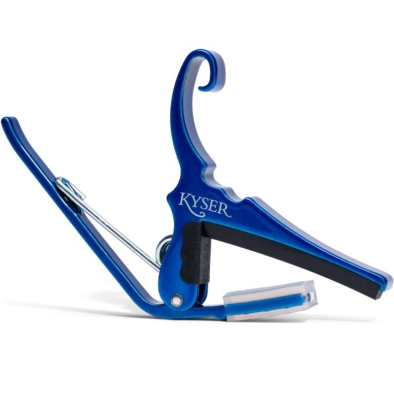 kyser-acoustic-quick-change-6-string-capo-blue Kyser Acoustic Quick-Change 6 String Capo Blue