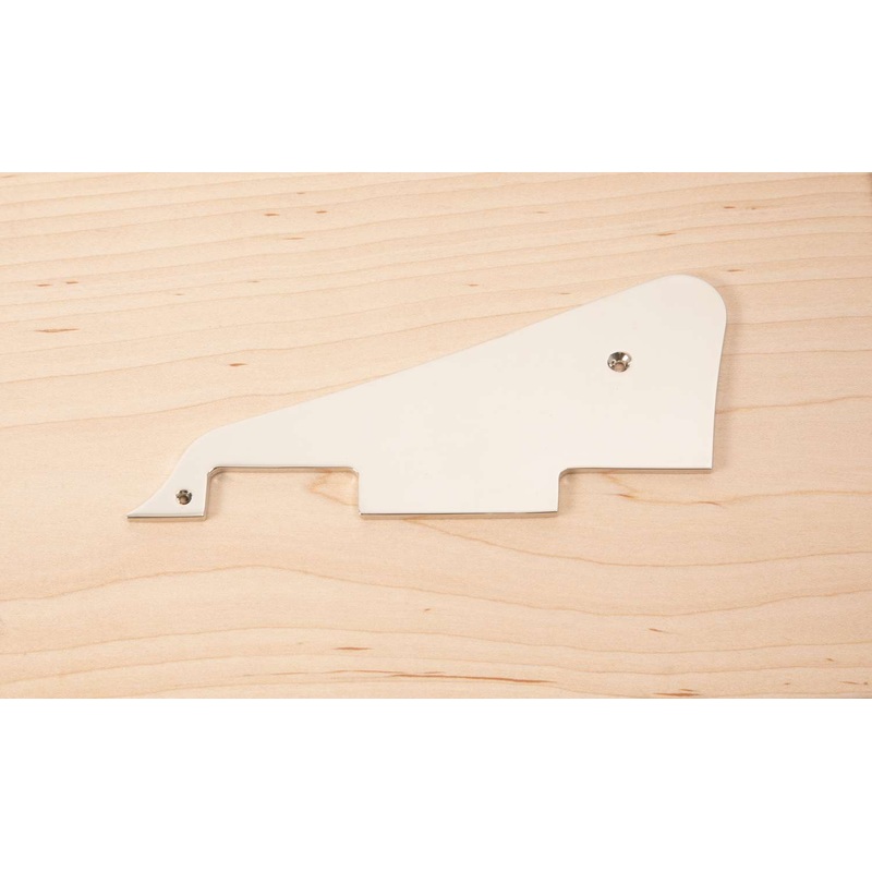 tone-ninja-les-paul-pickguard-heavy-nickel-plate-usa-made Tone Ninja Les Paul Pickguard, Heavy Nickel Plate - USA Made