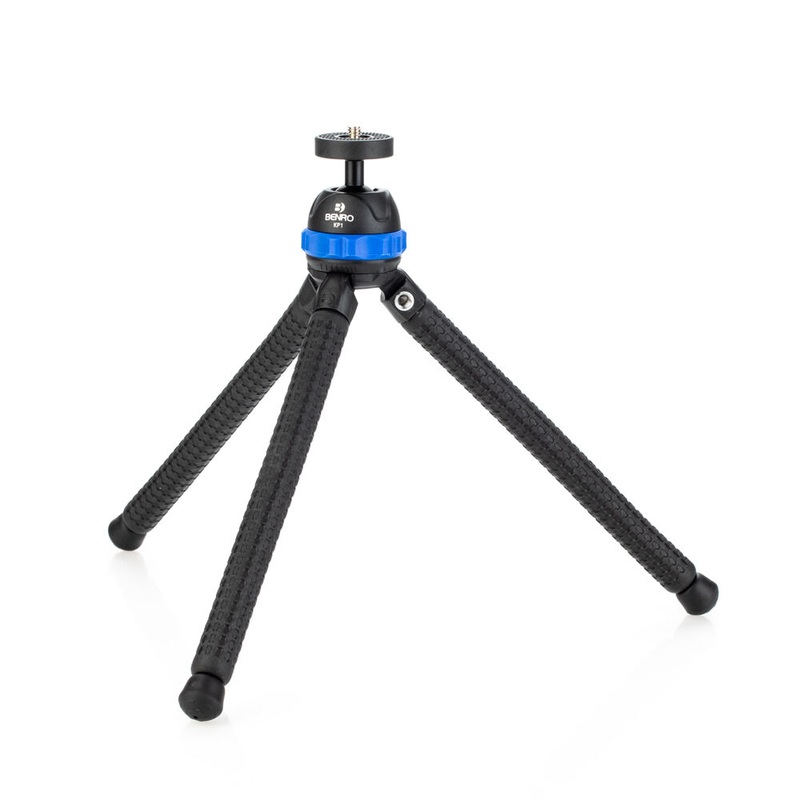 benro-koalapod-flexible-bendable-folding-tripod-3-legs-21cm-black Benro KoalaPod Flexible/Bendable Folding Tripod 3 Legs 21cm (Black)