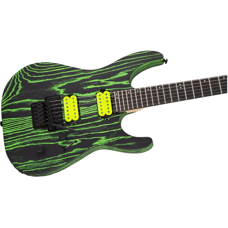 jackson-pro-series-dinky-dk2-ash-body-guitar-green-glow Jackson Pro Series Dinky DK2 Ash Body Guitar - Green Glow