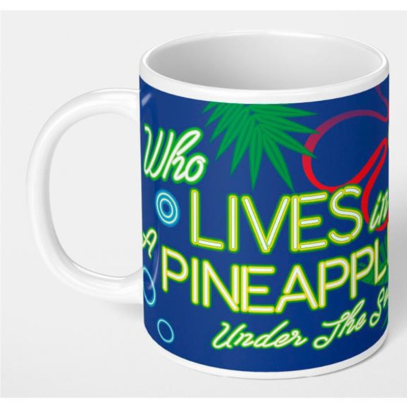 spongebob-squarepants-who-lives-in-a-pineapple-under-the-sea-mug Spongebob Squarepants - Who Lives In A Pineapple Under The Sea? Mug