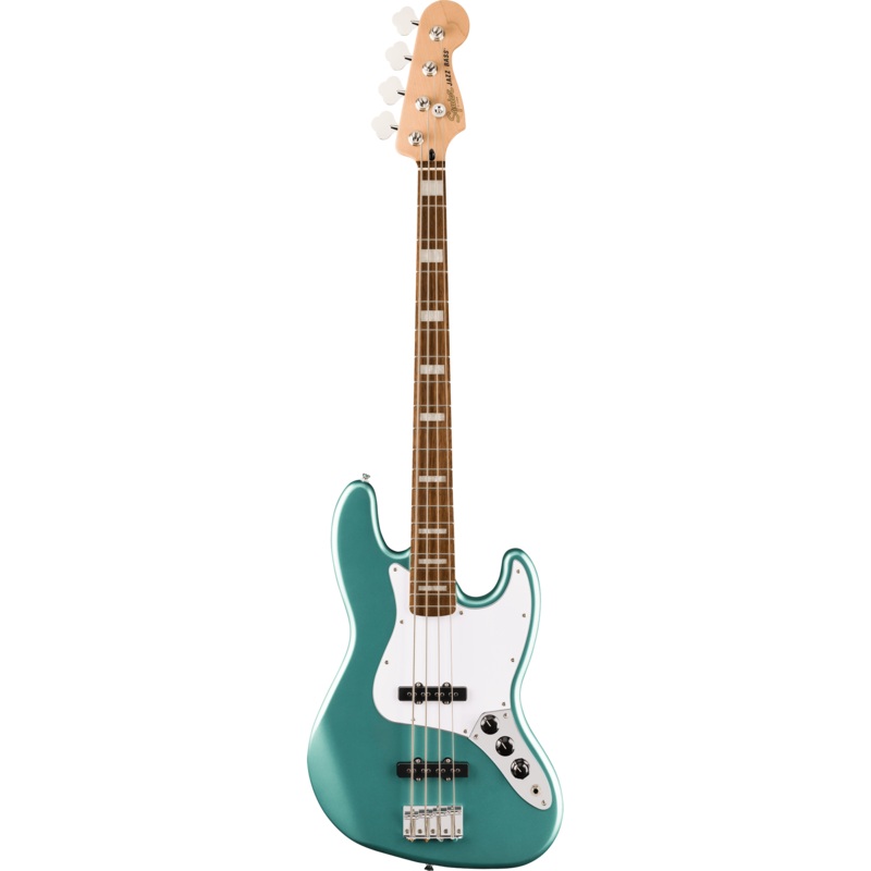squier-037-8700-585-affinity-j-bass-active-laurel-fb-mystic-sea-foam-green Squier 037-8700-585 Affinity J-Bass, Active, Laurel FB, Mystic Sea Foam Green