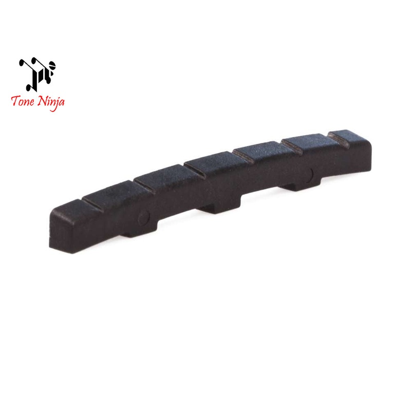 tone-ninja-usa-made-slotted-nut-for-fender-g-l-black-5-pack-tn-nut-001-b5 Tone Ninja USA Made Slotted Nut for Fender, G&L, Black 5 Pack TN-NUT-001-B5