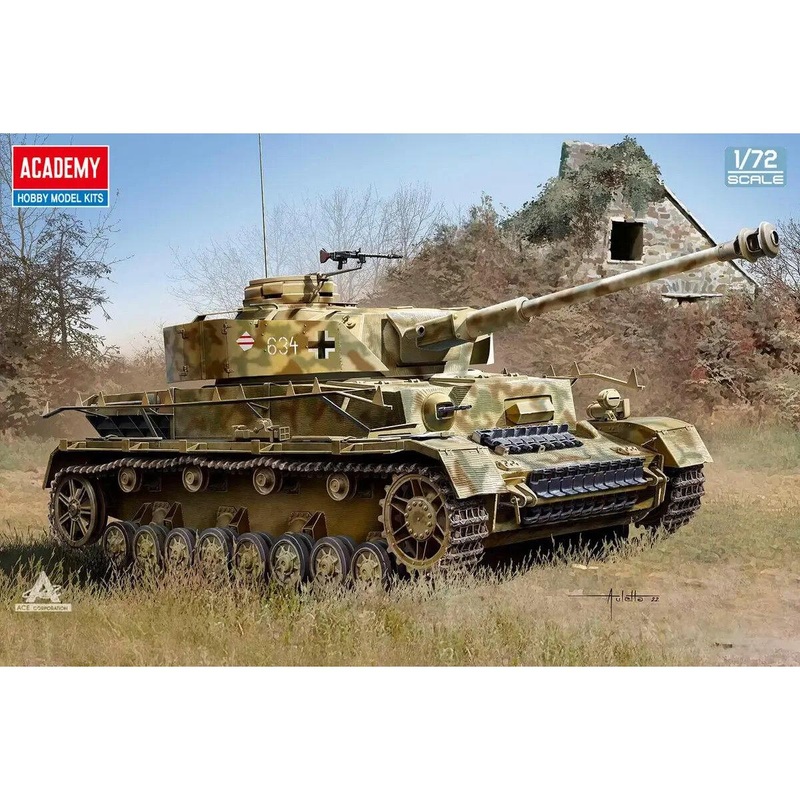 1-72-german-pz-kpfw-iv-ausf-h-plastic-model-kit 1/72 German Pz.Kpfw.IV Ausf.H Plastic Model Kit