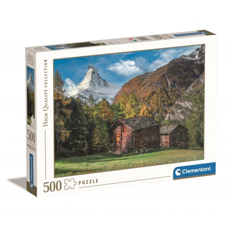 500pc-charming-matterhorn-jigsaw-puzzle 500pc Charming Matterhorn Jigsaw Puzzle