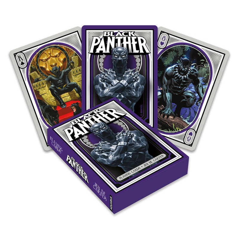 aquarius-marvel-black-panther-playing-cards-poker-party-gaming-standard-deck Aquarius Marvel Black Panther Playing Cards Poker Party Gaming Standard Deck