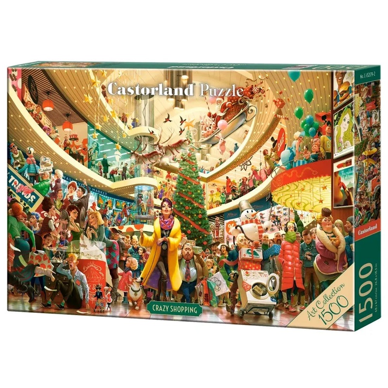 castorland-1500-pieces-crazy-shopping-puzzle Castorland 1500-Pieces Crazy Shopping Puzzle