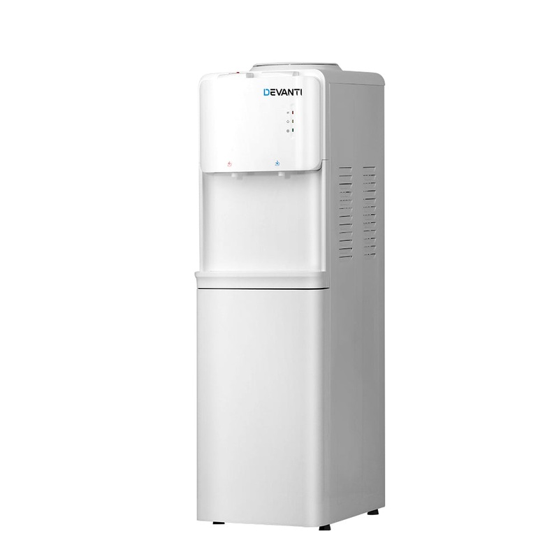 devanti-water-cooler-dispenser-stand-white Devanti Water Cooler Dispenser Stand (White)