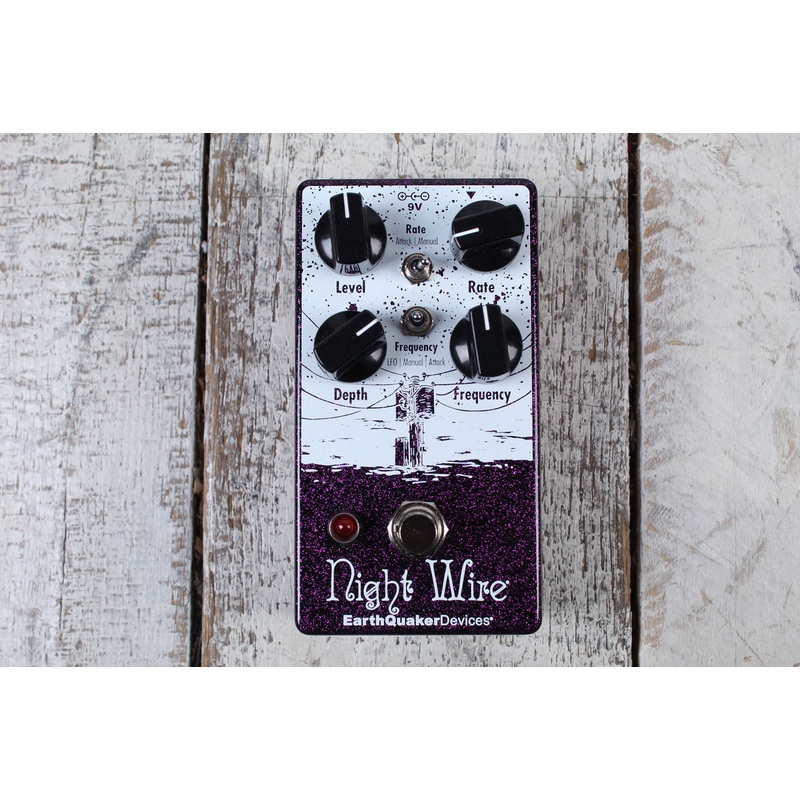 earthquaker-night-wire-harmonic-tremolo-electric-guitar-tremolo-effects-pedal EarthQuaker Night Wire Harmonic Tremolo Electric Guitar Tremolo Effects Pedal