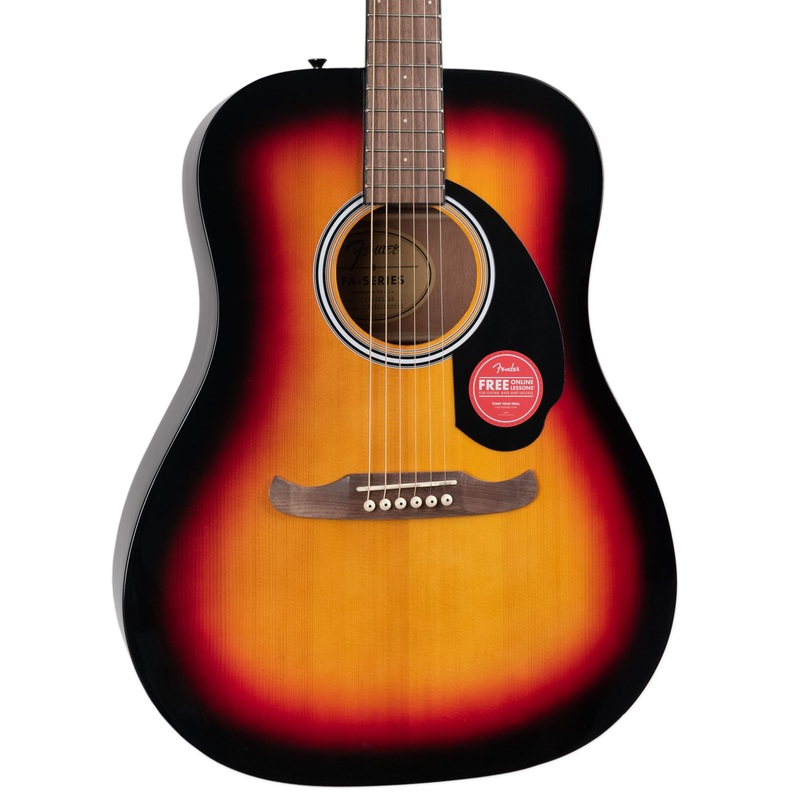 fender-fa-125-dreadnought-acoustic-with-gig-bag-sunburst FENDER FA-125 DREADNOUGHT ACOUSTIC WITH GIG BAG - SUNBURST