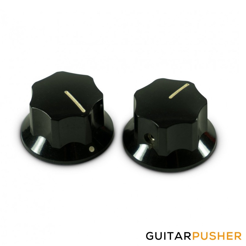 fender-original-jaguar-mustang-knob-set-black-001-9455-049 Fender Original Jaguar/Mustang Knob Set - Black 001-9455-049