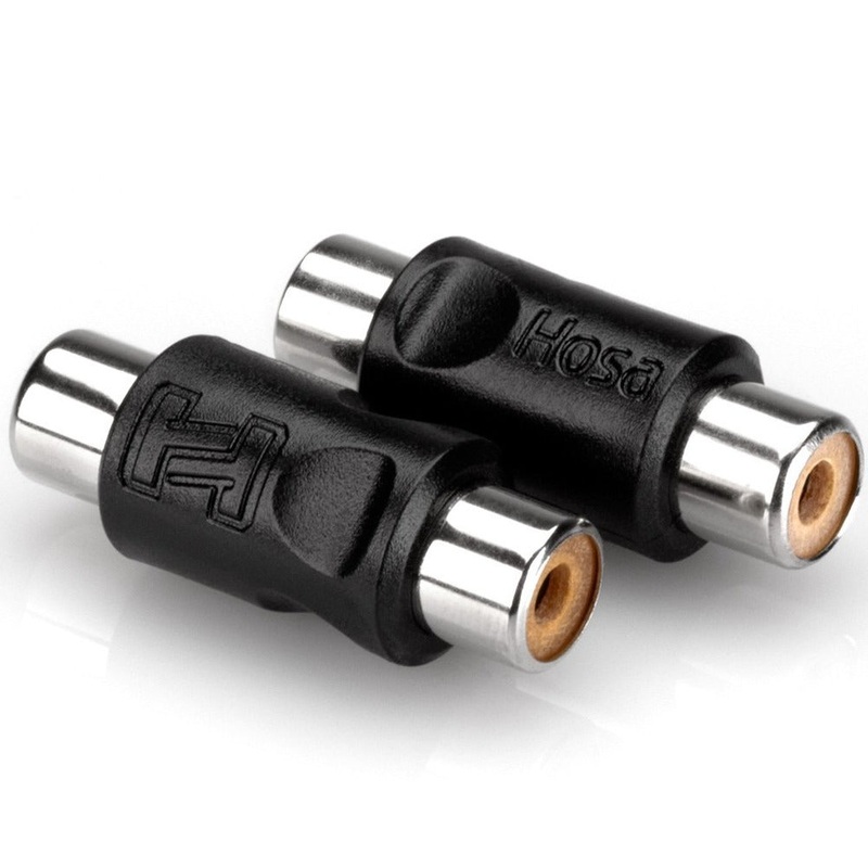 hosa-gra-101-couplers-rca-to-rca-2-pc-loc-1i Hosa GRA-101 Couplers RCA to RCA 2 pc (Loc:1i)