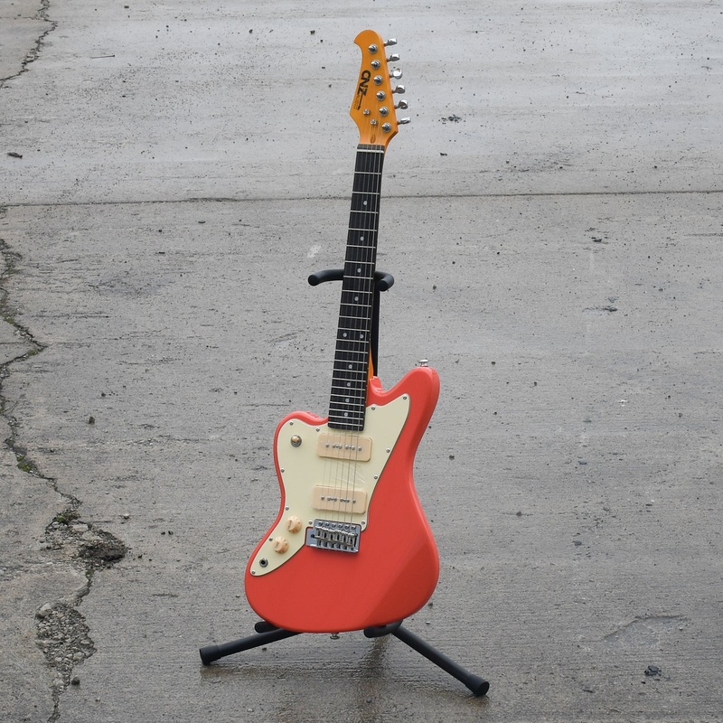 jm-mini-crl-l-electric-guitar-coral JM-MINI-CRL-L | Electric Guitar - Coral