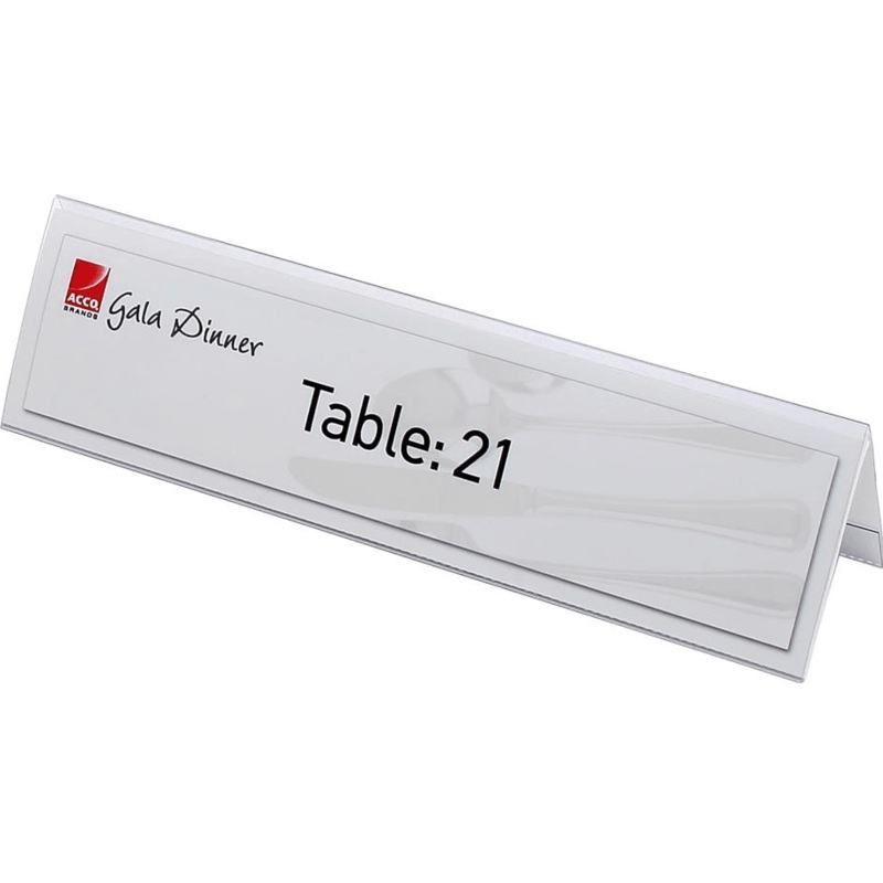 rexel-name-plates-large-210x59mm-pack-25-inserts-included Rexel Name Plates Large 210x59mm Pack 25 Inserts Included