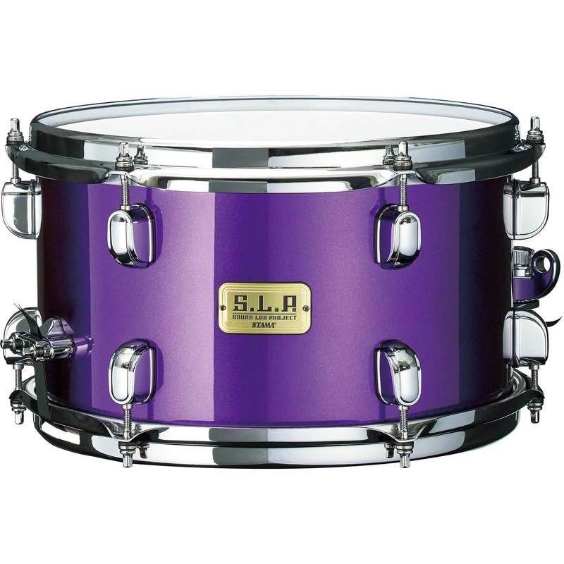 tama-lbu127cgpp-12x7-s-l-p-signaure-clay-aeschliman-snare-drum-mod-bubinga-galactic-purple Tama LBU127CGPP 12x7 S.L.P. Signaure Clay Aeschliman Snare Drum, Mod Bubinga, Galactic Purple