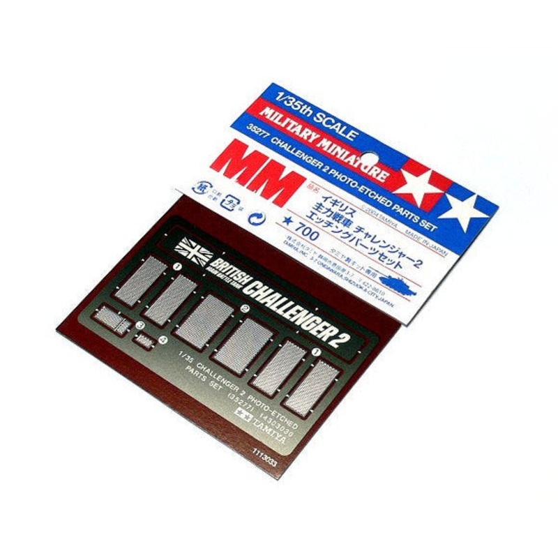 tamiya-1-35-challenger-2-photo-etched-part Tamiya 1/35 Challenger 2 Photo-Etched Part