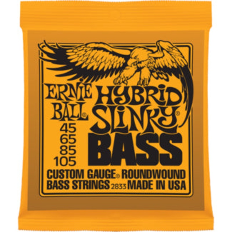 ernie-ball-hybrid-slinky-bass-roundwound-bass-strings-45-105 ERNIE BALL HYBRID SLINKY BASS ROUNDWOUND BASS STRINGS 45-105