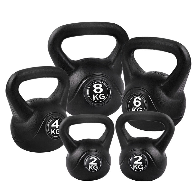 everfit-22kg-kettlebell-set-weight-lifting-kettlebells-bench-dumbbells-gym-home Everfit 22kg Kettlebell Set Weight Lifting Kettlebells Bench Dumbbells Gym Home