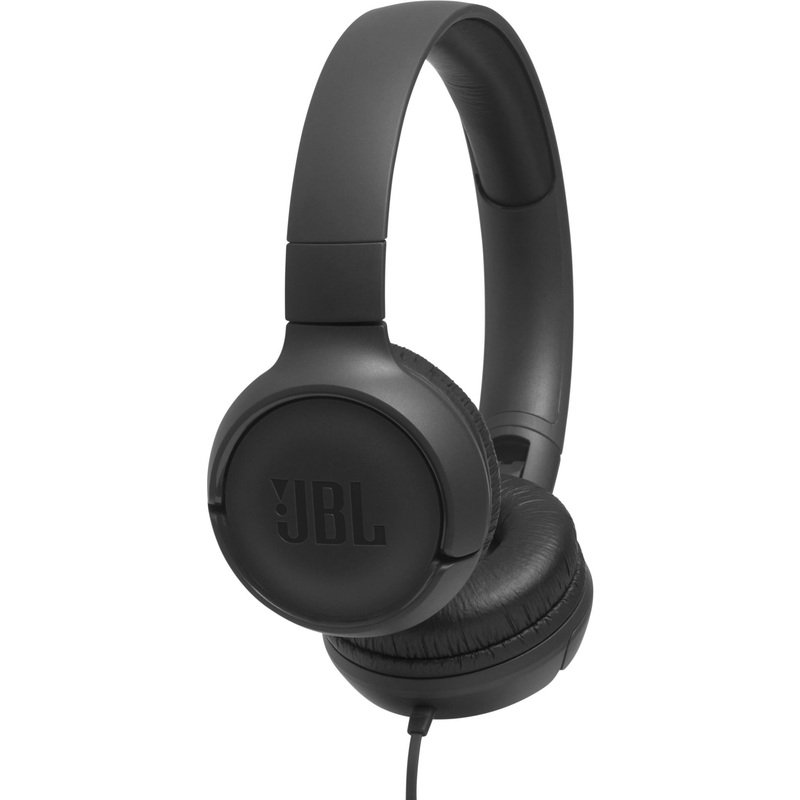 jbl-tune-500-wired-on-ear-headphones-black JBL Tune 500 Wired On-ear Headphones (Black)