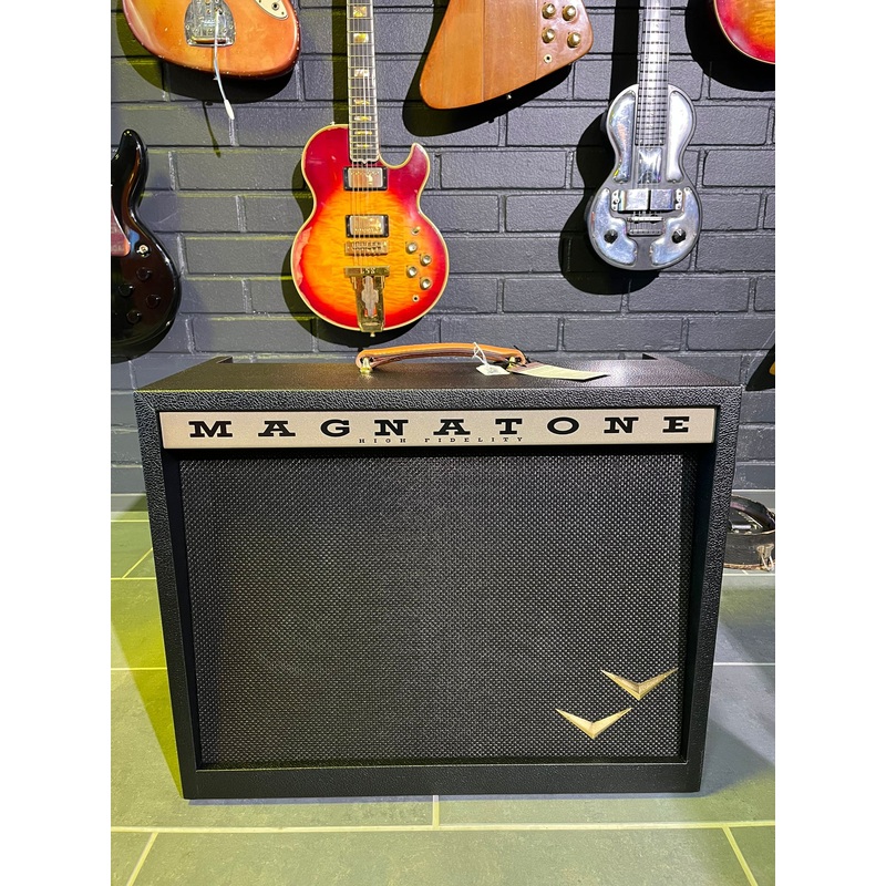 magnatone-panoramic-stereo-2x10-combo-brown Magnatone Panoramic Stereo 2x10" Combo Brown